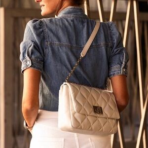 Furla 1927 S Crossbody white bag